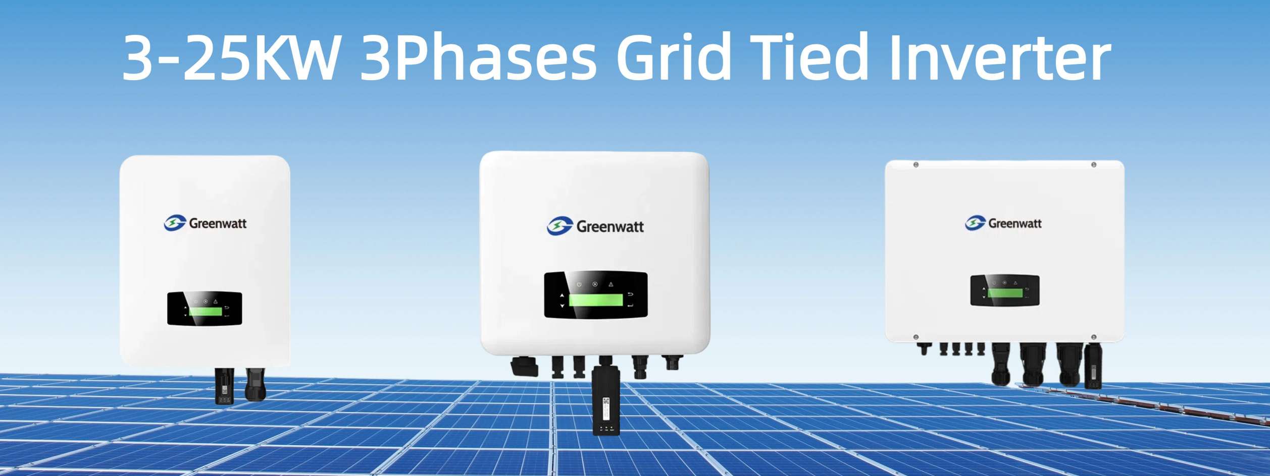 3-25KW Grid Tied Inverter 3-25KW Grid Tied Inverter